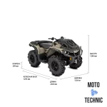 Квадроцикл BRP CAN-AM OUTLANDER X MR 650 Квадроцикл BRP CAN-AM OUTLANDER X MR 650