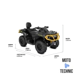 Квадроцикл BRP CAN-AM OUTLANDER MAX XT-P 1000R Квадроцикл BRP CAN-AM OUTLANDER MAX XT-P 1000R