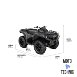 Квадроцикл BRP CAN-AM OUTLANDER DPS 1000R Квадроцикл BRP CAN-AM OUTLANDER DPS 1000R