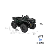 Квадроцикл BRP CAN-AM OUTLANDER XU 650 Квадроцикл BRP CAN-AM OUTLANDER XU 650