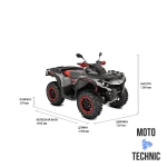 Квадроцикл BRP CAN-AM OUTLANDER X XC T 1000 Квадроцикл BRP CAN-AM OUTLANDER X XC T 1000